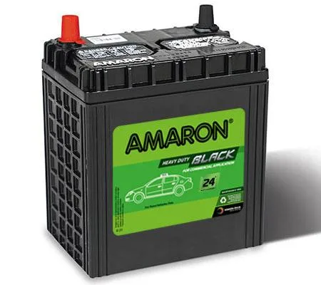 Amaron AAM-BL-0BL400LMF battery — Top view