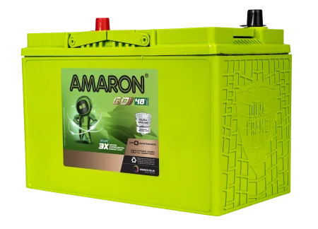 Amaron Go 135D31L battery — Side view