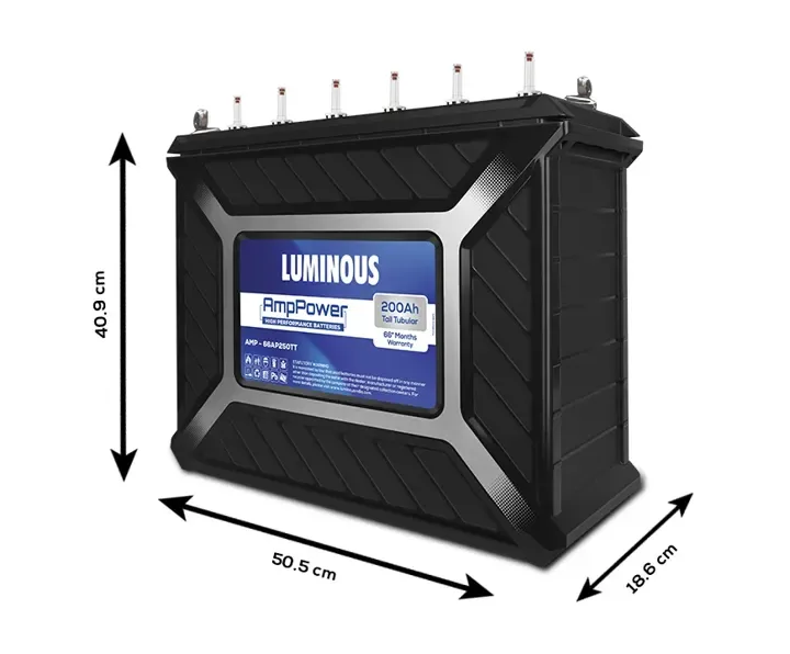 Luminous AmpPower AMP-66AP250TT battery — More views