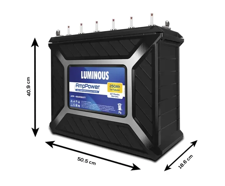 Luminous AmpPower AMP-66AP280TT battery — More views