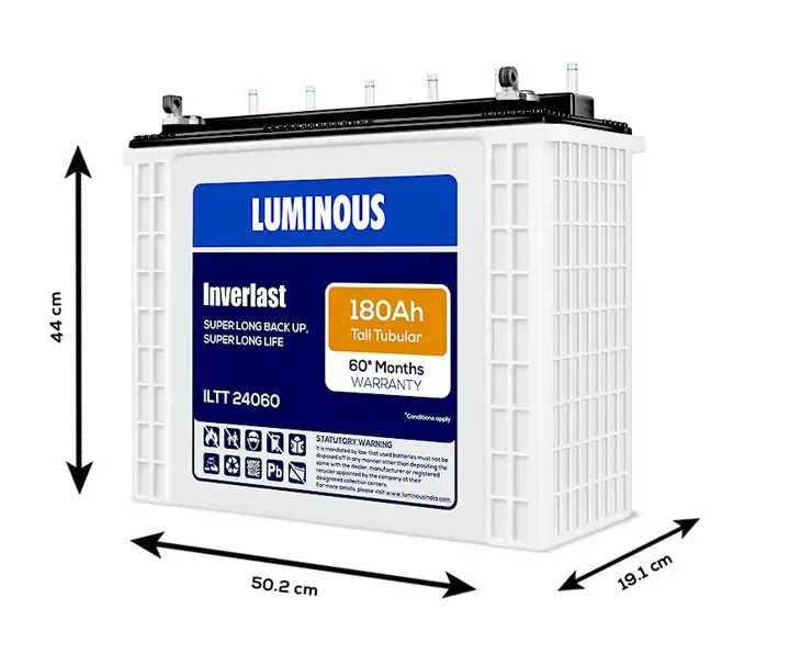 Luminous Inverlast ILTT 24060 battery — More views