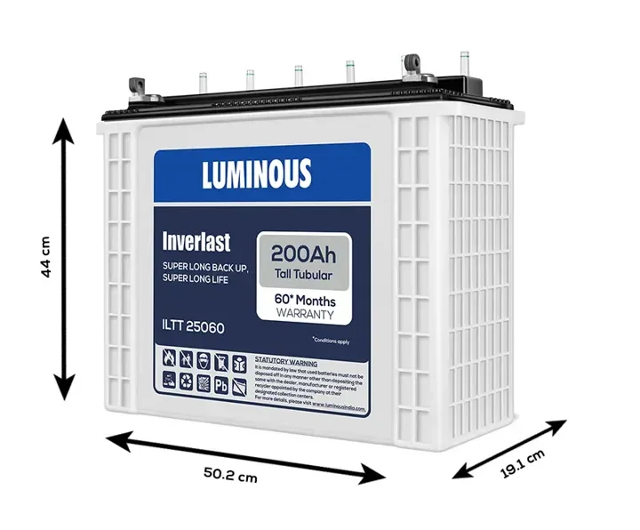 Luminous Inverlast ILTT 25060 battery — More views