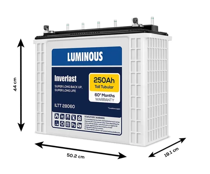 Luminous Inverlast ILTT 28060 battery — More views