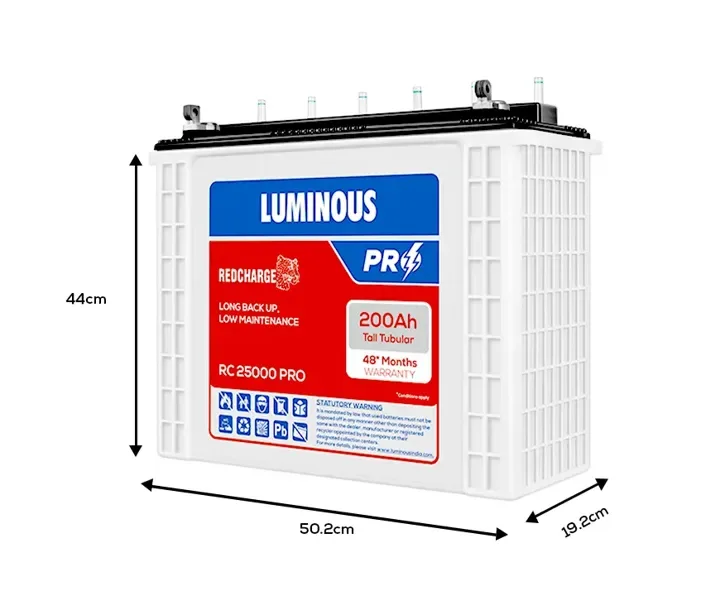 Luminous Red Charge RC 25000 Pro battery — More views