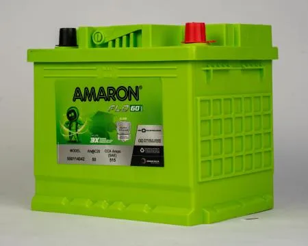 Amaron AAM-FL-550114042 battery — Top view