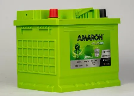 Amaron AAM-FL-550113042R battery — Side view
