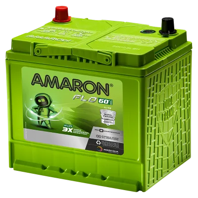 Amaron Flo BH 90D23L battery — Side view