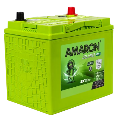 Amaron AAM-DR-EF100D23R battery — Top view