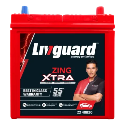 Livguard Four wheelers battery - ZX40B20R