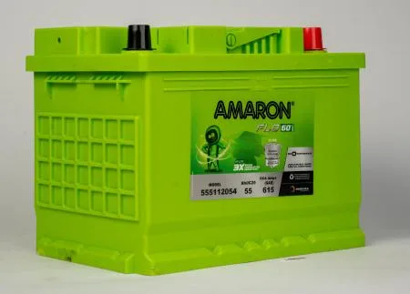 Amaron AAM-FL-555112054 battery — Side view