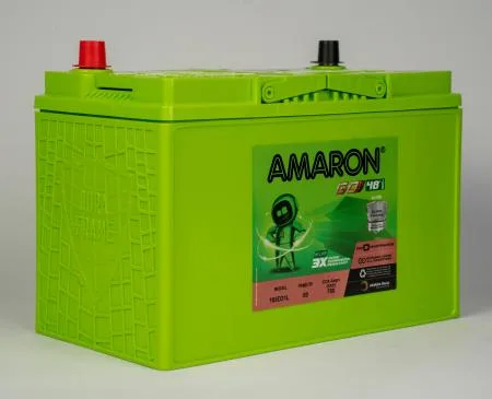 Amaron Go 105D31L battery — Side view