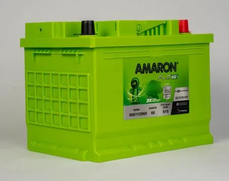 Amaron AAM-FL-566112060 battery — Side view
