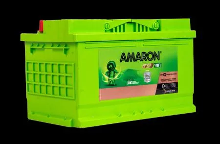 Amaron AAM-FL-565106590 battery — Top view