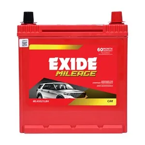 Exide Mileage ML45D21LBH