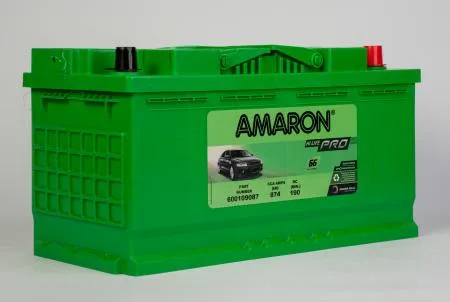 Amaron AAM-PR-600109087 battery — Side view