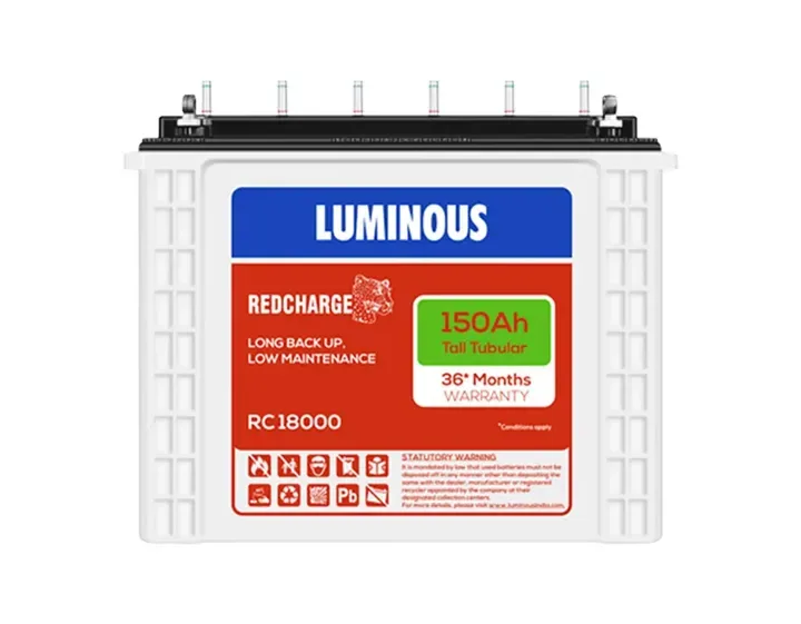 Luminous Red Charge RC 18000 150Ah battery — More views