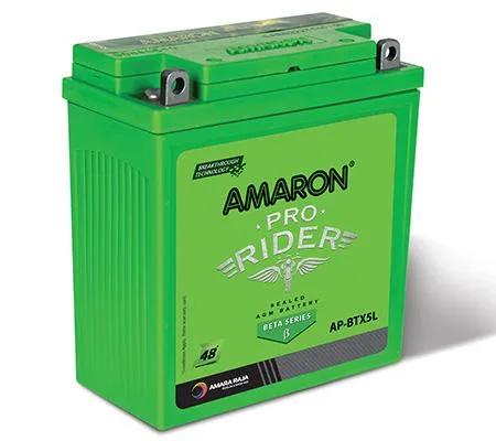 Amaron ABR-PR-12APBTX50 battery — Side view