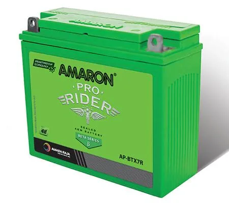 Amaron ABR-PR-12APBTX7R battery — Top view