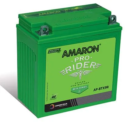 Amaron ABR-PR-12APBTX90 battery — Side view