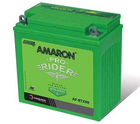 Amaron ABR-PR-12APBTX90 battery — Top view