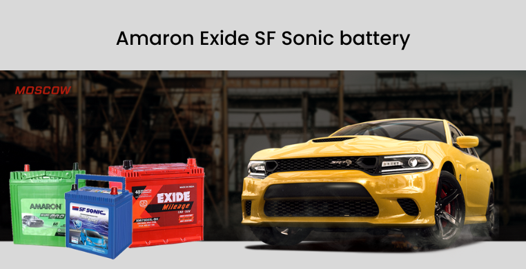 Amaron Exide SF Sonic battery options for Maruti Swift Delhi