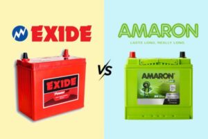Amaron vs Exide car battery comparison Delhi